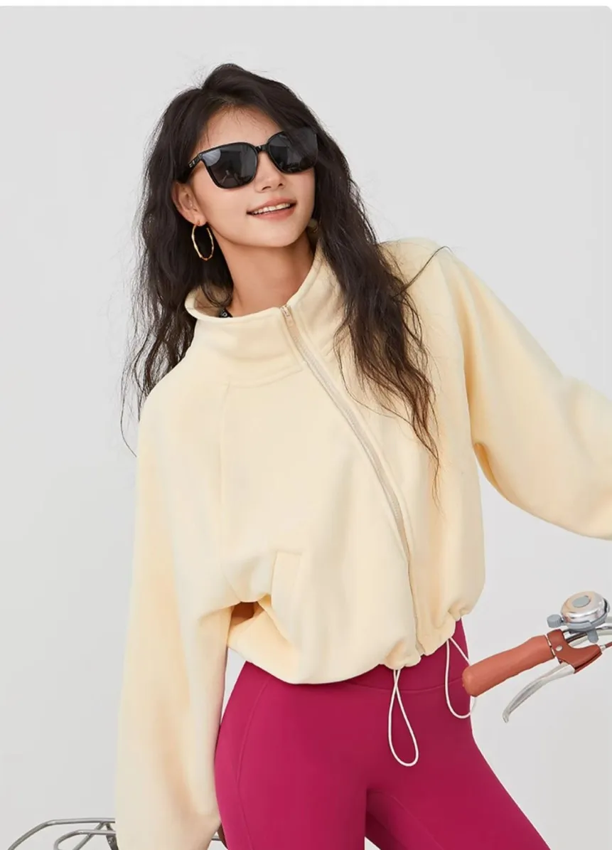 Fleece Sweatshirt No Hat Womens Korean Style Spring Summer Moisture-Wicking Slimming Retro Vacation Travel Daily Comfort Fitted
Fleece Sweatshirt No Hat Womens Korean Style Spring Summer Moisture-Wicking Slimming Retro Vacation Travel Daily Comfort Fitted