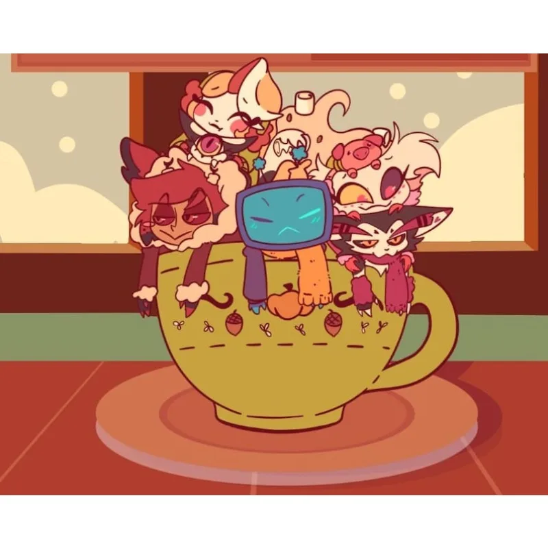 Stand for Hazbin Hotel Mug Vox Alastor Lucifer Acrylic Standee Cartoon Figure Desktop Decoration Collectible Model Toy Gift
Stand for Hazbin Hotel Mug Vox Alastor Lucifer Acrylic Standee Cartoon Figure Desktop Decoration Collectible Model Toy Gift