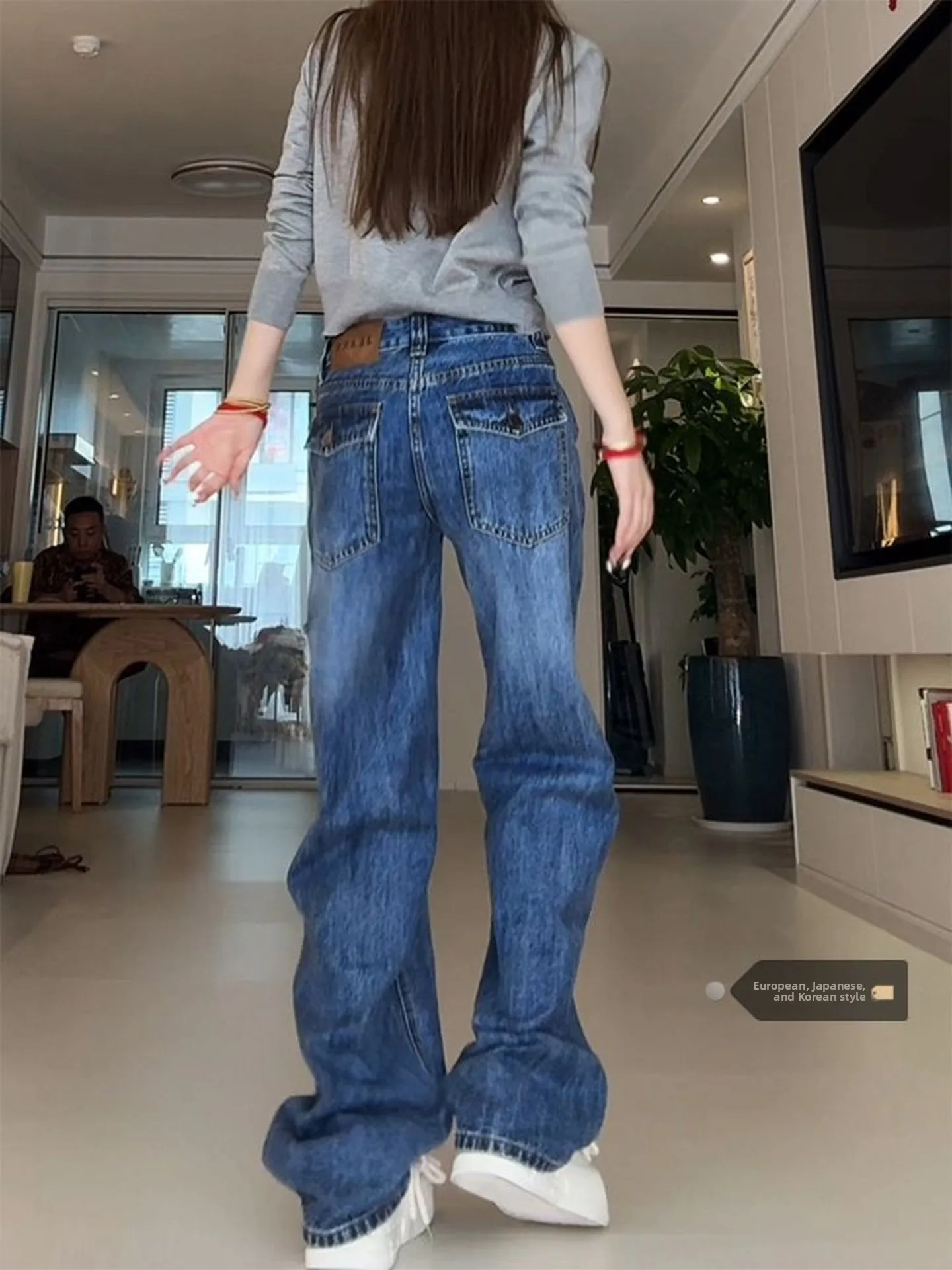 High Waist plus Size Retro Washed Straight Leg Jeans Women's Summer New Loose Wide Leg Denim Pants Slimming Effect for plus S...
High Waist plus Size Retro Washed Straight Leg Jeans Women's Summer New Loose Wide Leg Denim Pants Slimming Effect for plus S...