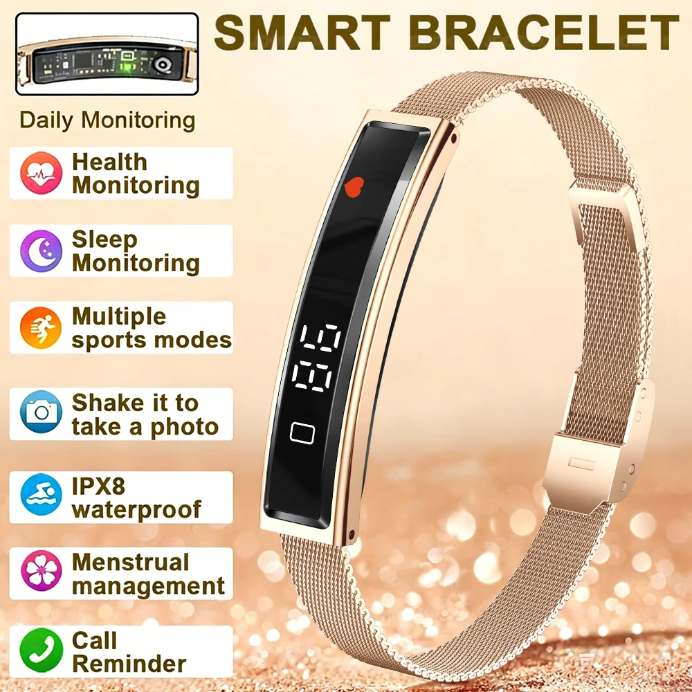 2026 New Sports Smart Bracelet Women Men Health Monitoring Fitness Waterproof Smart Watch Heart Rate Sleep Monitoring Smart Band
2026 New Sports Smart Bracelet Women Men Health Monitoring Fitness Waterproof Smart Watch Heart Rate Sleep Monitoring Smart Band