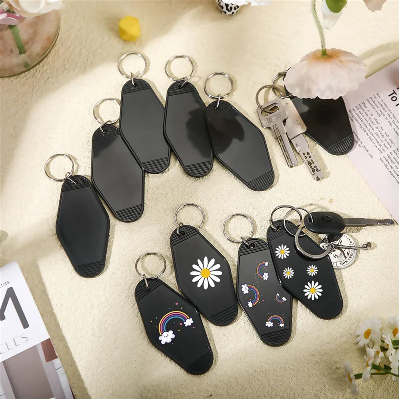 100Pcs Black Hotel Motel Keychain Bulk Plastic Sublimation Blank Keychains Vintage Rhombus Motel Key Tags Double Sided Durable
100Pcs Black Hotel Motel Keychain Bulk Plastic Sublimation Blank Keychains Vintage Rhombus Motel Key Tags Double Sided Durable