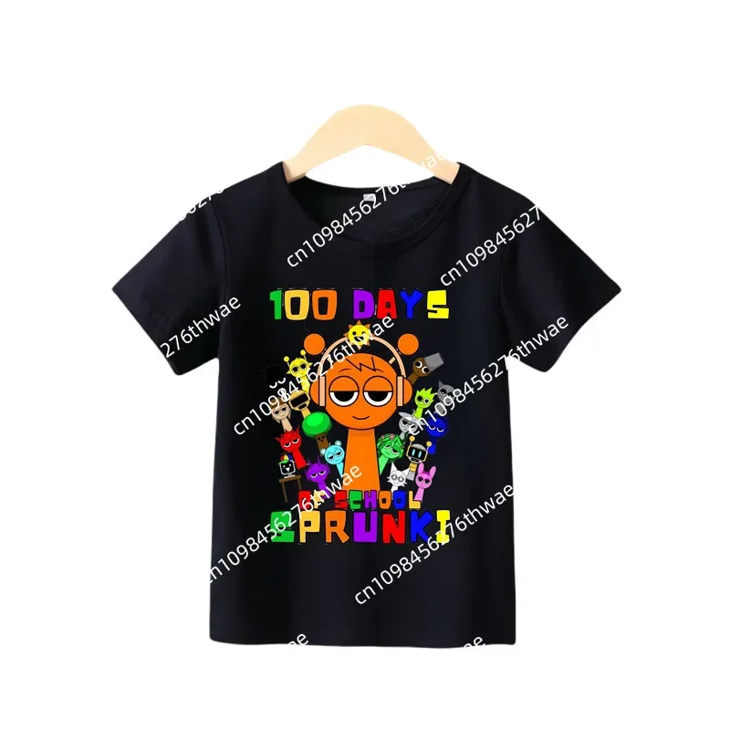 Anime Sprunki Incredibox Game Kids T-shirts Just A Boy Who Loves Sprunki Tops Cartoon Short Sleeve Funny Sprunki Boys Tshirts
Anime Sprunki Incredibox Game Kids T-shirts Just A Boy Who Loves Sprunki Tops Cartoon Short Sleeve Funny Sprunki Boys Tshirts