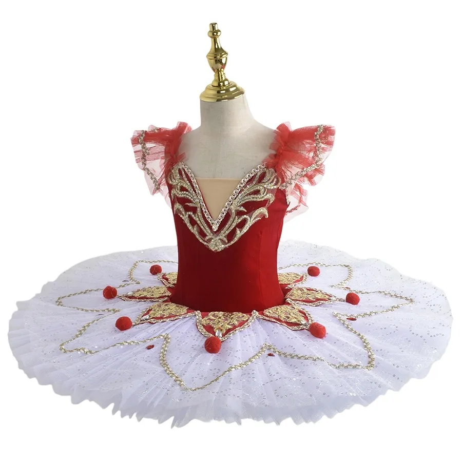 Children Professional Ballet Tutu For Kids Girls Red Swan Lake Ballet Dance Clothes Adult Pancake Ballerina Figure Skating Dress
Children Professional Ballet Tutu For Kids Girls Red Swan Lake Ballet Dance Clothes Adult Pancake Ballerina Figure Skating Dress