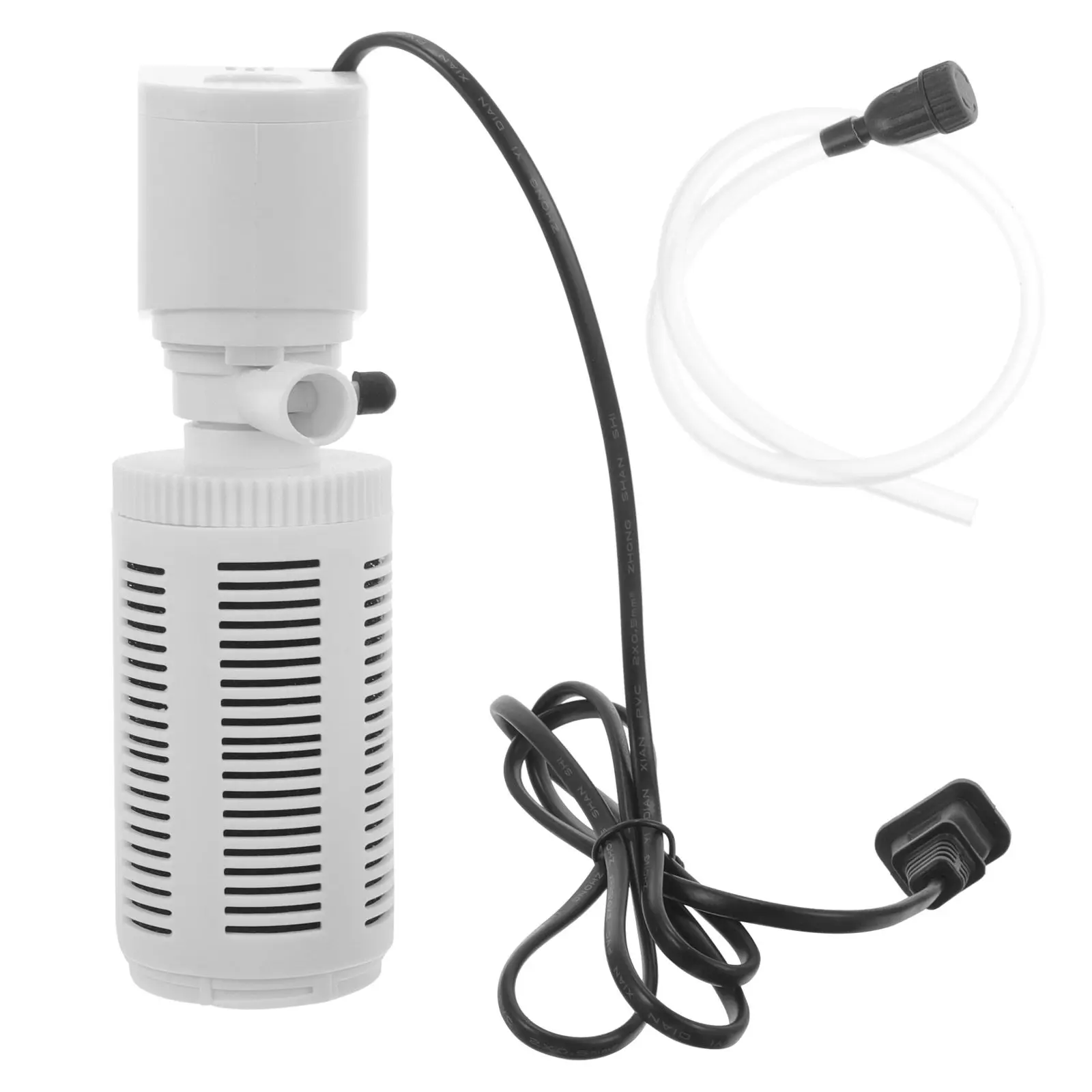Погружной аквариумный фильтр 3-в-1 из ABS-пластика: прочный, простой в использовании, для подачи кислорода в аквариум, для домашнего использования
Погружной аквариумный фильтр 3-в-1 из ABS-пластика: прочный, простой в использовании, для подачи кислорода в аквариум, для домашнего использования