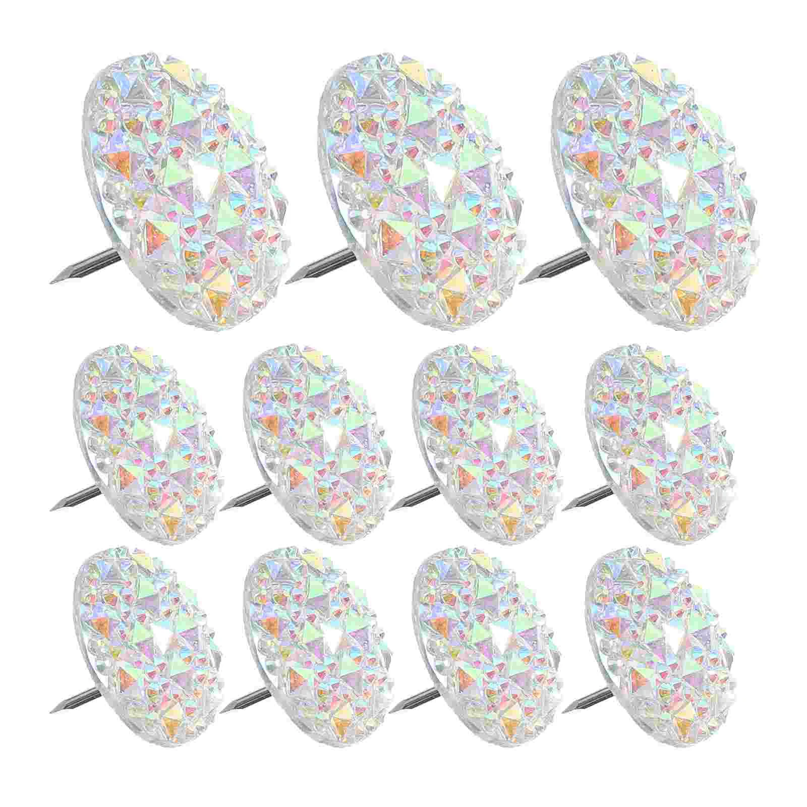 20 Pcs Resin Rhinestone Thumbtacks Pin Decorative Push Pins Household Cork Pushpins Office
20 Pcs Resin Rhinestone Thumbtacks Pin Decorative Push Pins Household Cork Pushpins Office