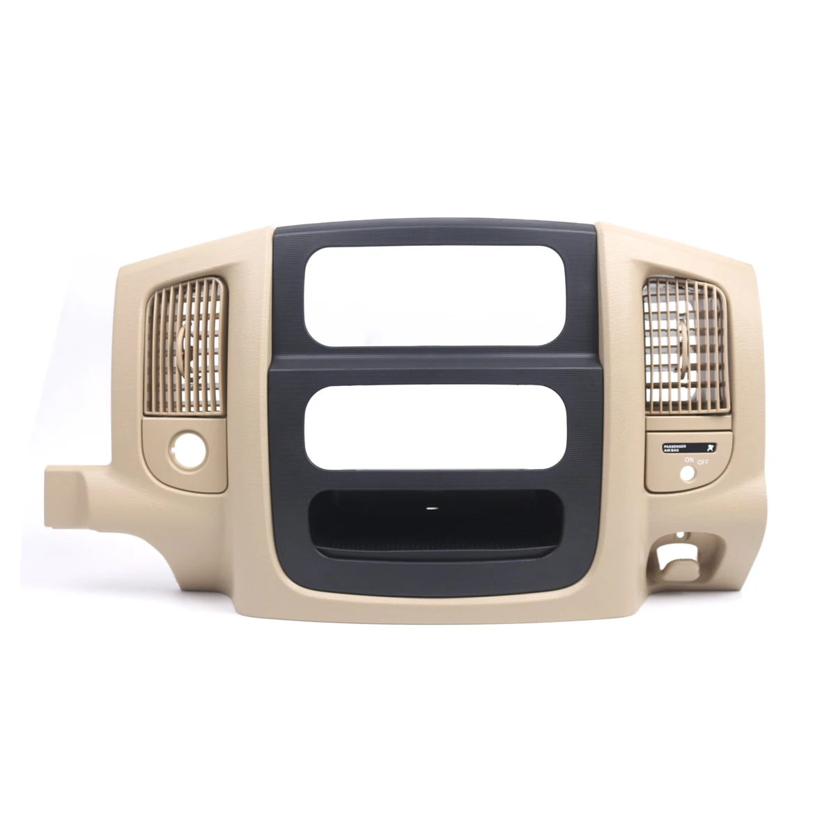 For Dodge Ram 1500 2500 3500 2002-2005 Center Dash Radio Trim Air Vent Bezel Panel 02ITM3705CBK 5GV52TMAB
For Dodge Ram 1500 2500 3500 2002-2005 Center Dash Radio Trim Air Vent Bezel Panel 02ITM3705CBK 5GV52TMAB