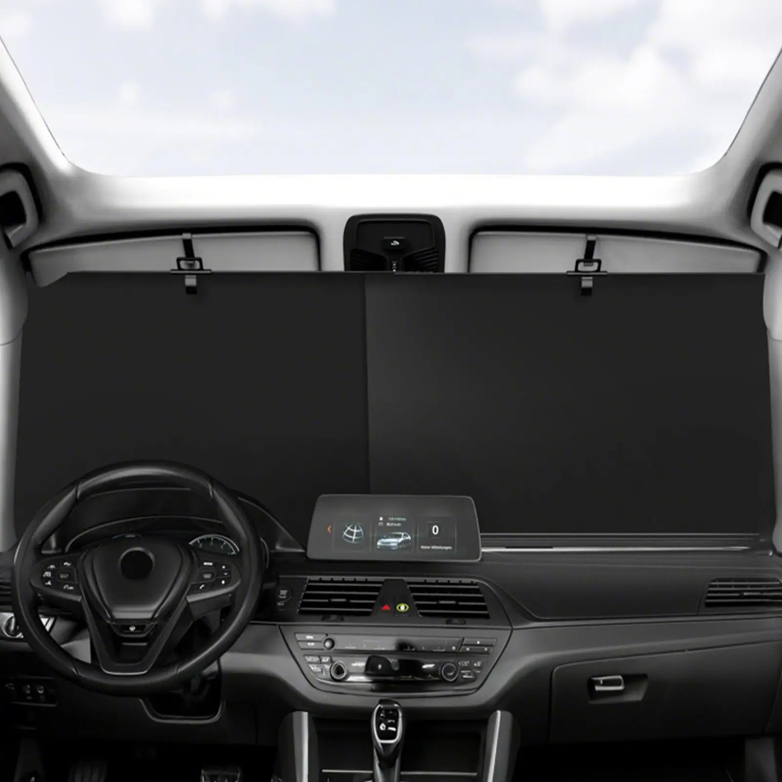 Retractable Sun Shade For Car Front Window Sun Shade Automatic Retractable Insulated Sunshade For Travel Parking Commuting Truck
Retractable Sun Shade For Car Front Window Sun Shade Automatic Retractable Insulated Sunshade For Travel Parking Commuting Truck