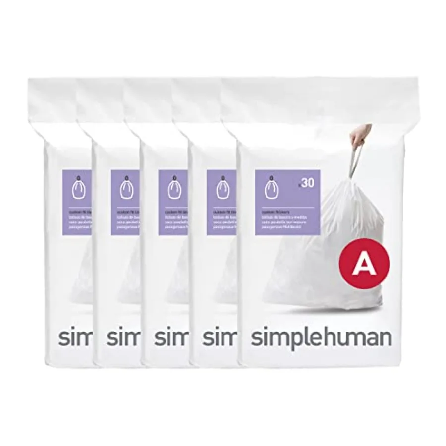 Code A Custom Fit Liners, Drawstring Kitchen Trash Bags, One-by-One Mess-Free Dispense, Extra Thick and Double Seamed, 50% PCR
Code A Custom Fit Liners, Drawstring Kitchen Trash Bags, One-by-One Mess-Free Dispense, Extra Thick and Double Seamed, 50% PCR