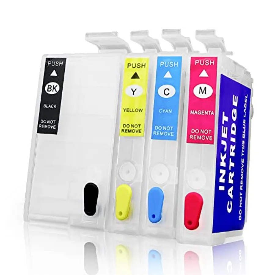 Sublimation Empty Ink Cartridges - 50ml Black, 20ml Color - Compatible with WF-3620/WF-3640/WF-7610/WF-7620/WF-7710/WF-7720/WF-
Sublimation Empty Ink Cartridges - 50ml Black, 20ml Color - Compatible with WF-3620/WF-3640/WF-7610/WF-7620/WF-7710/WF-7720/WF-