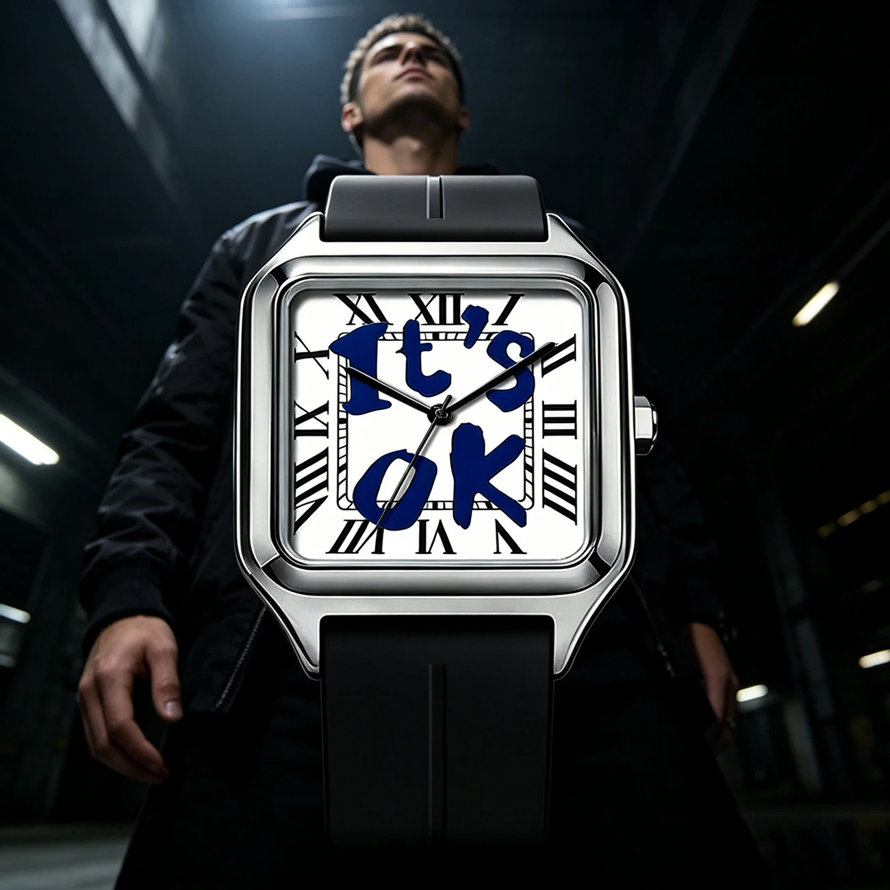It's ok Men Fashion Luxury Stainless Steel Alloy Square Dial Watch High-end Unisex Square Waterproof Quartz Watch
It's ok Men Fashion Luxury Stainless Steel Alloy Square Dial Watch High-end Unisex Square Waterproof Quartz Watch