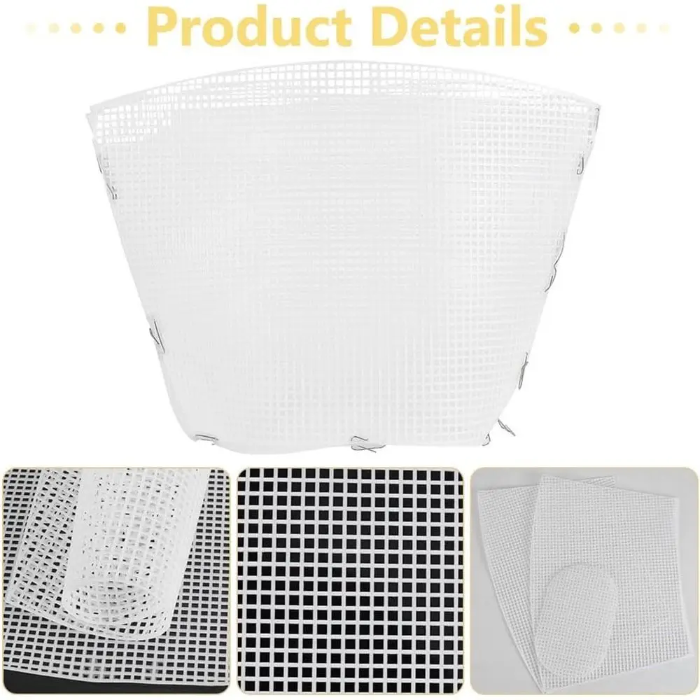 DIY Crafting Plastic Bag Mesh Grid Durable Black White Mesh Cloth Acrylic Yarn Crafting Knit
DIY Crafting Plastic Bag Mesh Grid Durable Black White Mesh Cloth Acrylic Yarn Crafting Knit
