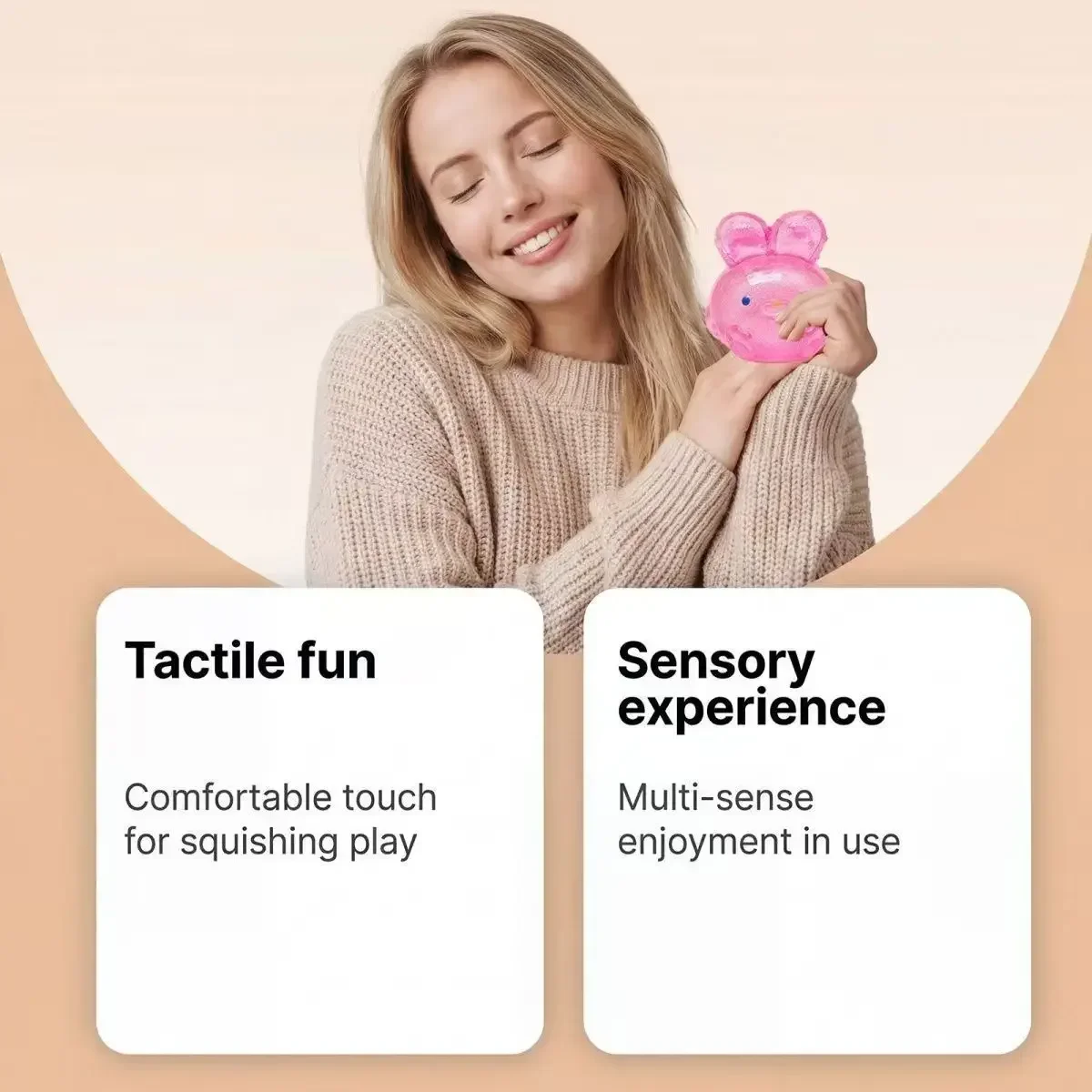 Rabbit Pinch Music TPR Relieves Stress Sensory Squeeze Adults Relieve Stress and Ventilate
Rabbit Pinch Music TPR Relieves Stress Sensory Squeeze Adults Relieve Stress and Ventilate