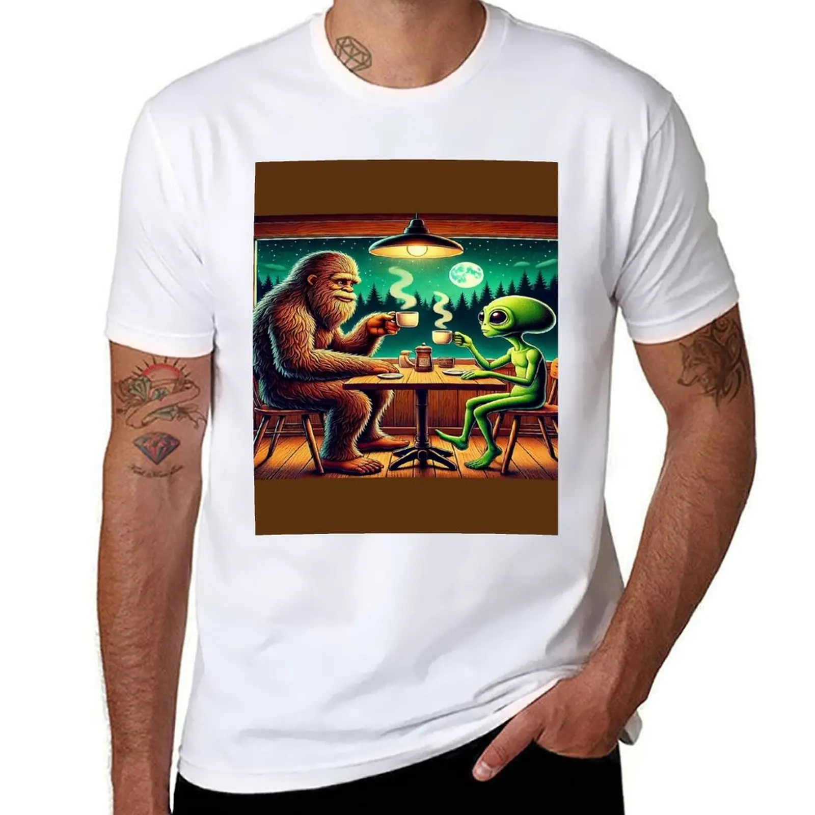 Coffee with Cryptids T-Shirt cotton t shirt pack g man t shirts for men T-Shirt
Coffee with Cryptids T-Shirt cotton t shirt pack g man t shirts for men T-Shirt