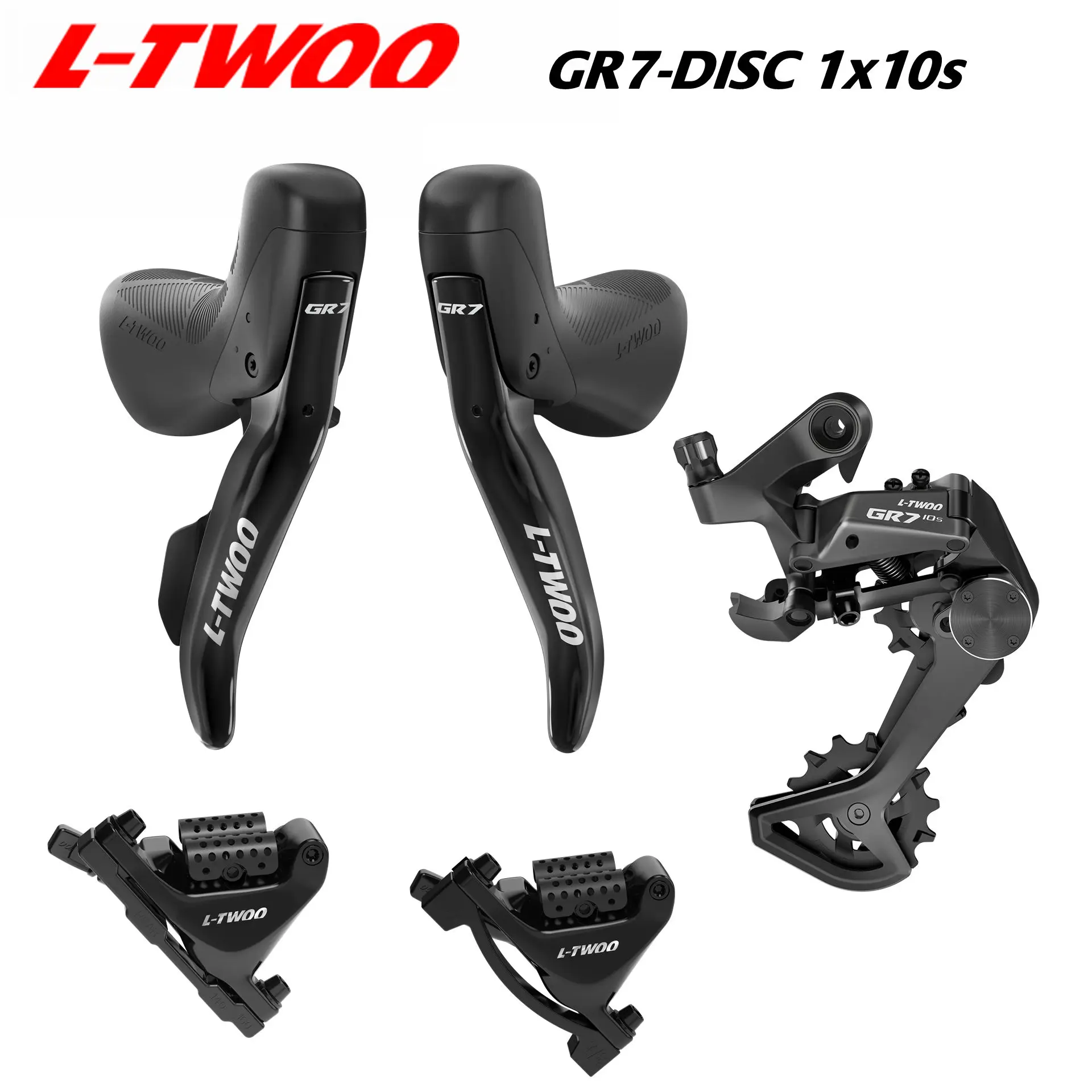 LTWOO GR7 DISC 1x10 Speed, 10s Road Groupset, R/L Shifter + задние переключатели, гравийные велосипеды Cyclo-Cross
LTWOO GR7 DISC 1x10 Speed, 10s Road Groupset, R/L Shifter + задние переключатели, гравийные велосипеды Cyclo-Cross