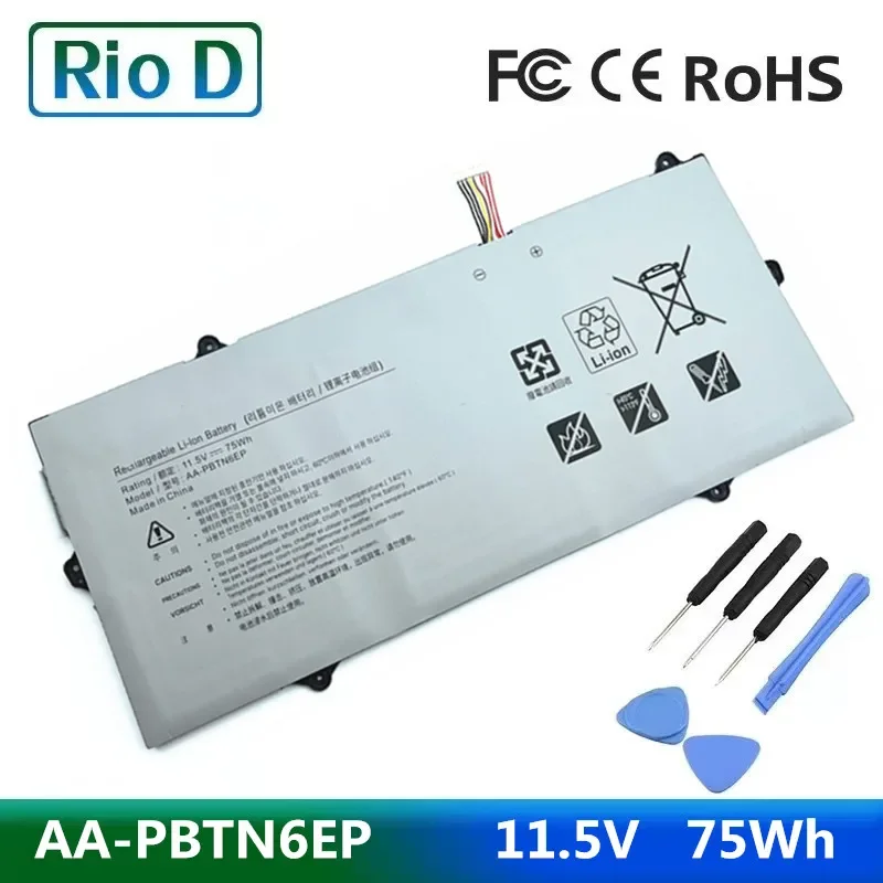 11.5V 75WH AA-PBTN6EP Laptop Battery For SAMSUNG 900X5T 900X5T-X78L 900X5T-X01 900X5T-X02 900X5T-X05
11.5V 75WH AA-PBTN6EP Laptop Battery For SAMSUNG 900X5T 900X5T-X78L 900X5T-X01 900X5T-X02 900X5T-X05