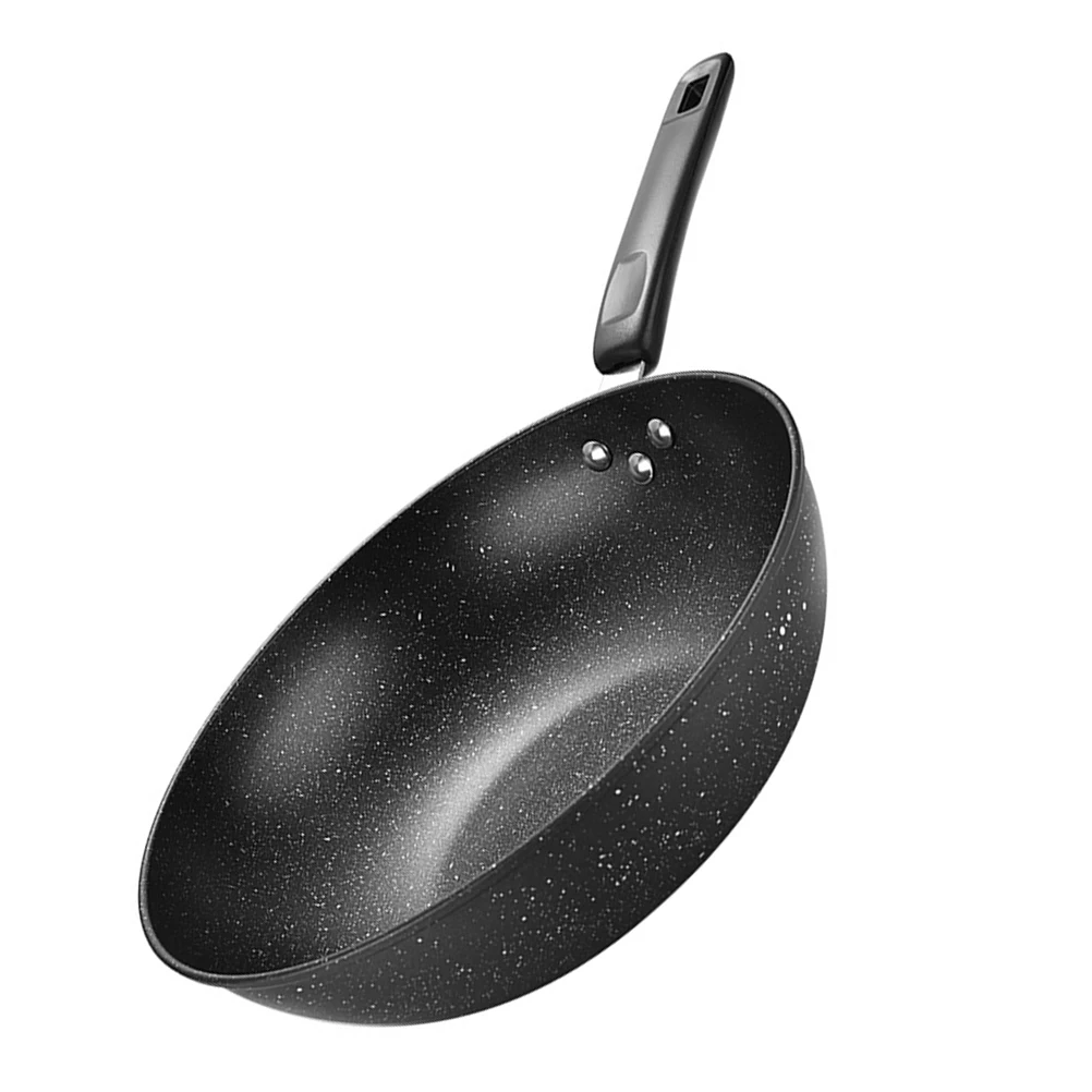 Non-Stick Wok Pan Chinese Kitchenware Stir Fry Iron Maifan Stone Cooking Pot Thick Smooth Frypan for Home Restaurant Use 
Non-Stick Wok Pan Chinese Kitchenware Stir Fry Iron Maifan Stone Cooking Pot Thick Smooth Frypan for Home Restaurant Use