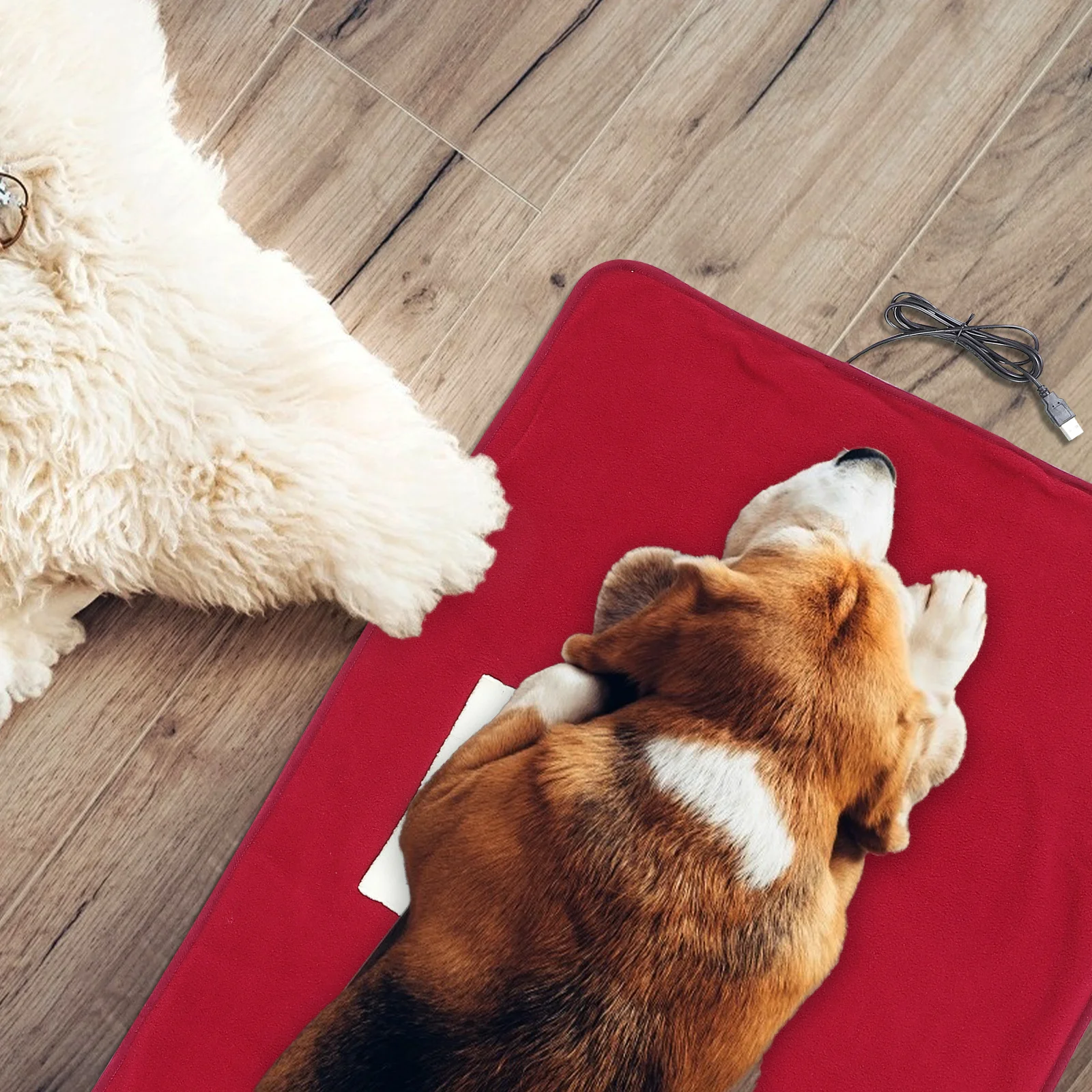 Pet Heating Pad Wear-Resistant Electric Heating Cushion Dog Warming Mat Uniform Heat Distribution Indoor Pet Sleeping
Pet Heating Pad Wear-Resistant Electric Heating Cushion Dog Warming Mat Uniform Heat Distribution Indoor Pet Sleeping