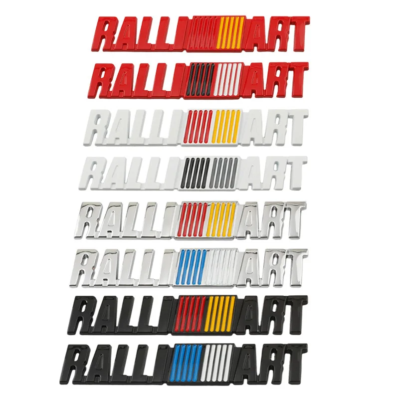 3D Metal Car RALLIART Logo Front Hood Grill Decals Emblem Badge Stickers For Mitsubishi Lancer 9 10 Asx Outlander Pajero Sport
3D Metal Car RALLIART Logo Front Hood Grill Decals Emblem Badge Stickers For Mitsubishi Lancer 9 10 Asx Outlander Pajero Sport