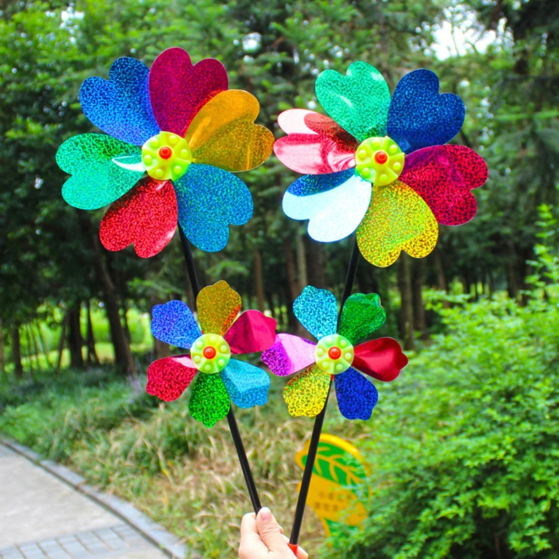 1 Piece Colorful Sequin Pinwheel Plastic Heart Shape Windmill Decor Outdoor Garden Lawn Festive Bright Colors Rotating Fun Scene
1 Piece Colorful Sequin Pinwheel Plastic Heart Shape Windmill Decor Outdoor Garden Lawn Festive Bright Colors Rotating Fun Scene
