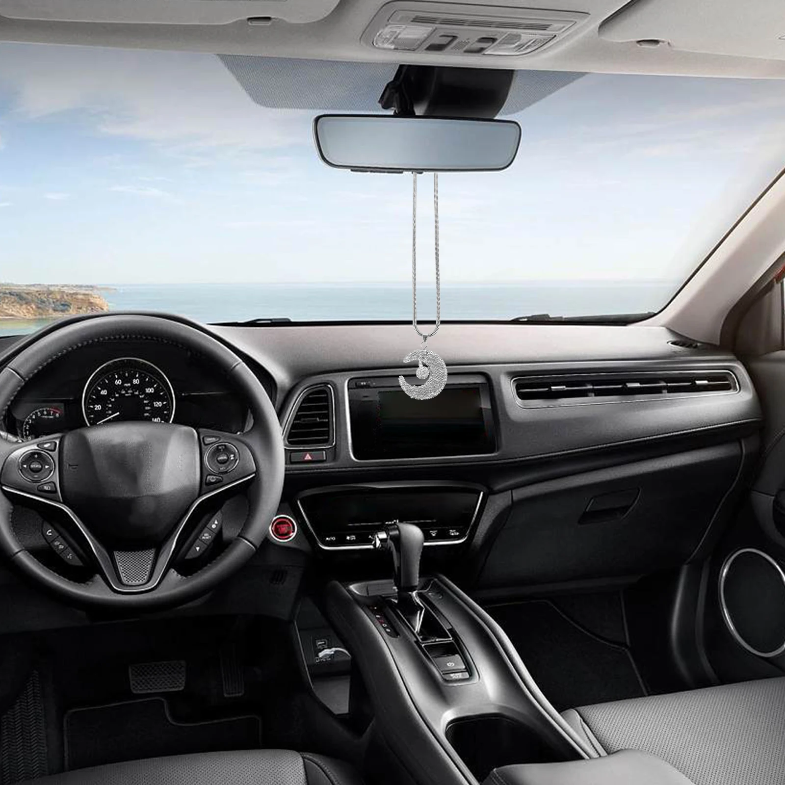 Accessories Rearview Hanging Decoration Mirror Hanging Accessories Car Interior Pendants Moon Design Creative Car Decorations
Accessories Rearview Hanging Decoration Mirror Hanging Accessories Car Interior Pendants Moon Design Creative Car Decorations