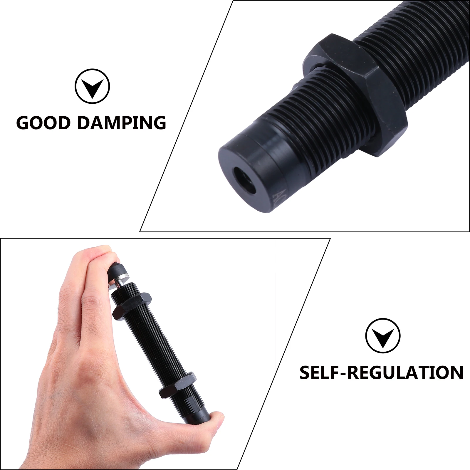 Precision Speed Controller Hydraulic Buffer Oil Pressure Shocks Absorbers Pneumatic Cylinder Dampers Noise Reducing Stabilizers
Precision Speed Controller Hydraulic Buffer Oil Pressure Shocks Absorbers Pneumatic Cylinder Dampers Noise Reducing Stabilizers