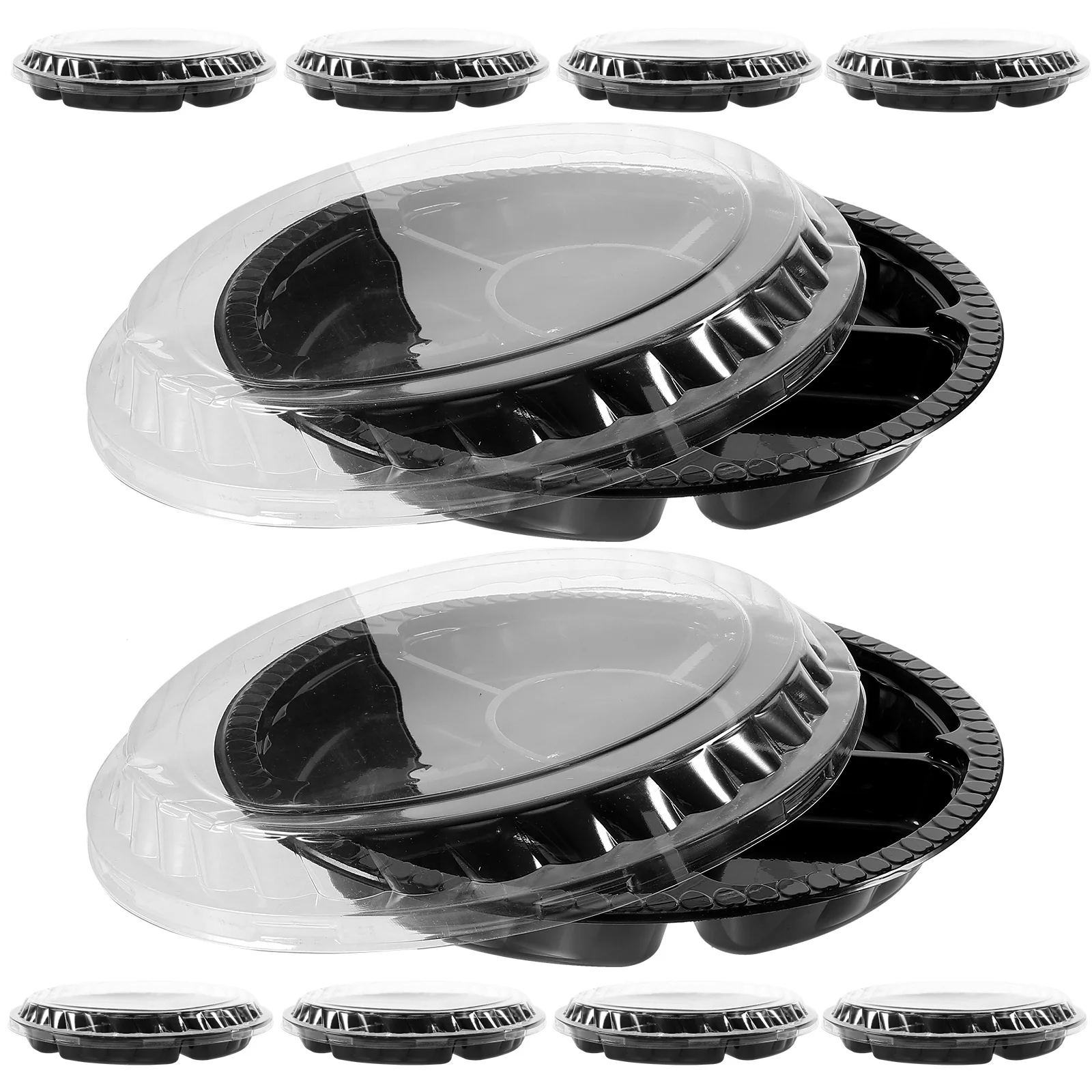 10 Pcs Fruit Cutting Boxes Disposable Serving Trays Party Plates Veggie Snack Pet Material Six Compartments Dessert
10 Pcs Fruit Cutting Boxes Disposable Serving Trays Party Plates Veggie Snack Pet Material Six Compartments Dessert