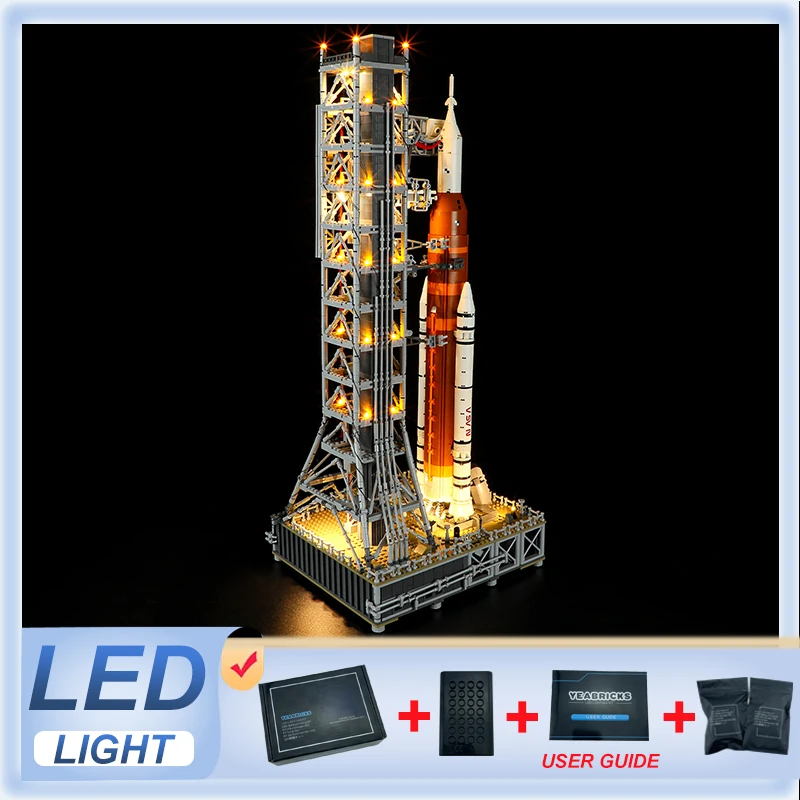Комплект светодиодных фонарей «сделай сам» для системы космического запуска LEGO 10341 NASA Artemis (только светодиодный светильник, модель без блоков)
Комплект светодиодных фонарей «сделай сам» для системы космического запуска LEGO 10341 NASA Artemis (только светодиодный светильник, модель без блоков)