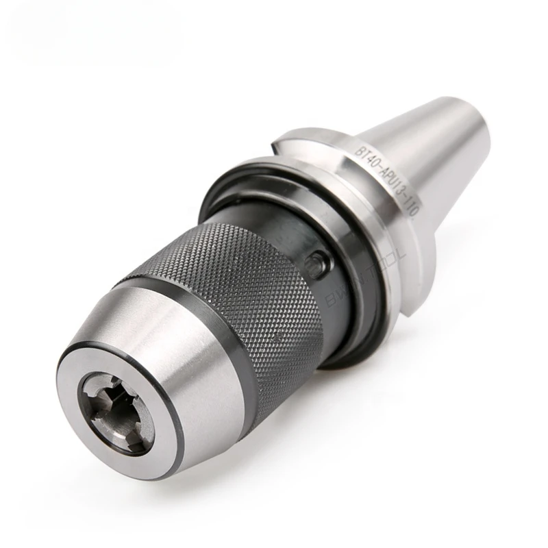 BWIN OEM Factory BT40-APU13-110 Milling Machine Tools CNC Collet Chuck BT Tool Holder 
BWIN OEM Factory BT40-APU13-110 Milling Machine Tools CNC Collet Chuck BT Tool Holder