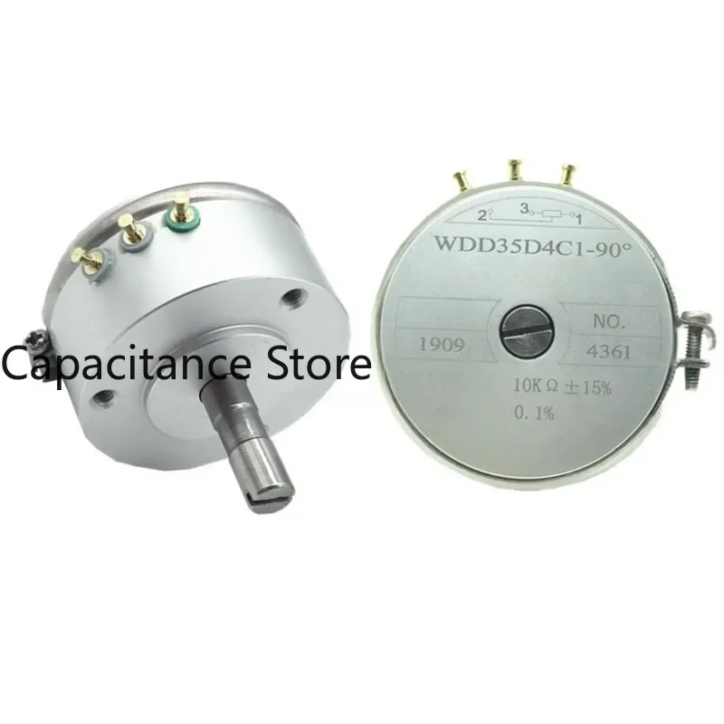 5PCS Brand-new precision conductive plastic potentiometer WDD35D4C1-90° 1K2K5K10K Effective angle is 90 degrees. 
5PCS Brand-new precision conductive plastic potentiometer WDD35D4C1-90° 1K2K5K10K Effective angle is 90 degrees.
