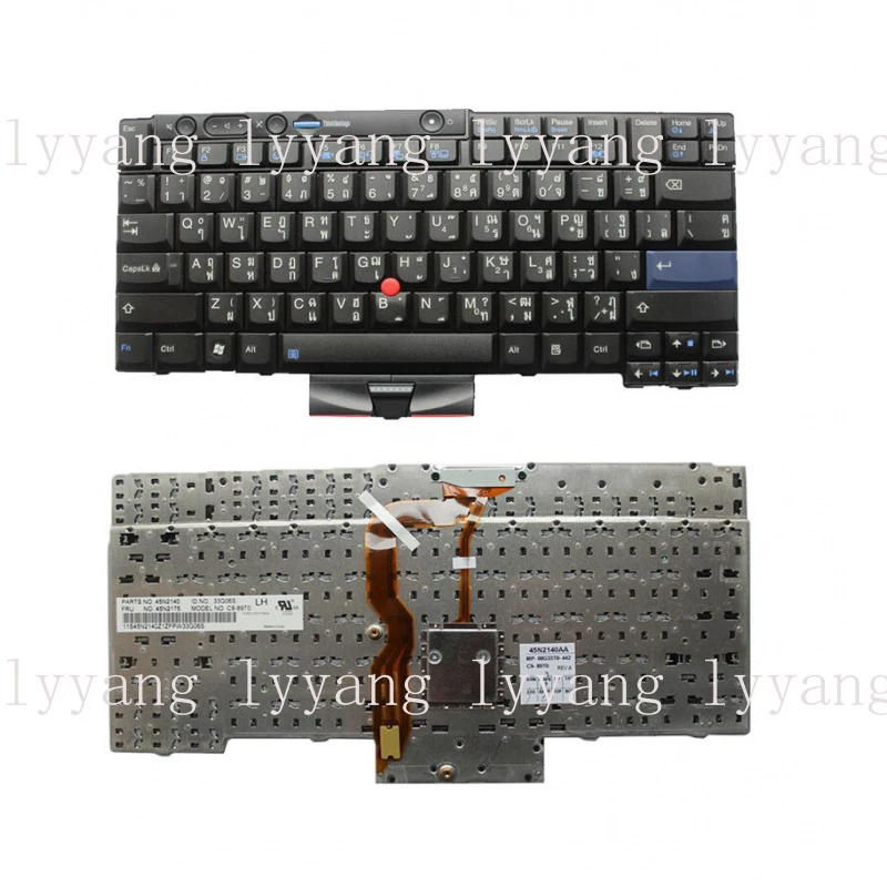 Клавиатура f 45N2175 для Lenovo Thinkpad T400S T410S T420S T410, тайская раскладка
Клавиатура f 45N2175 для Lenovo Thinkpad T400S T410S T420S T410, тайская раскладка
