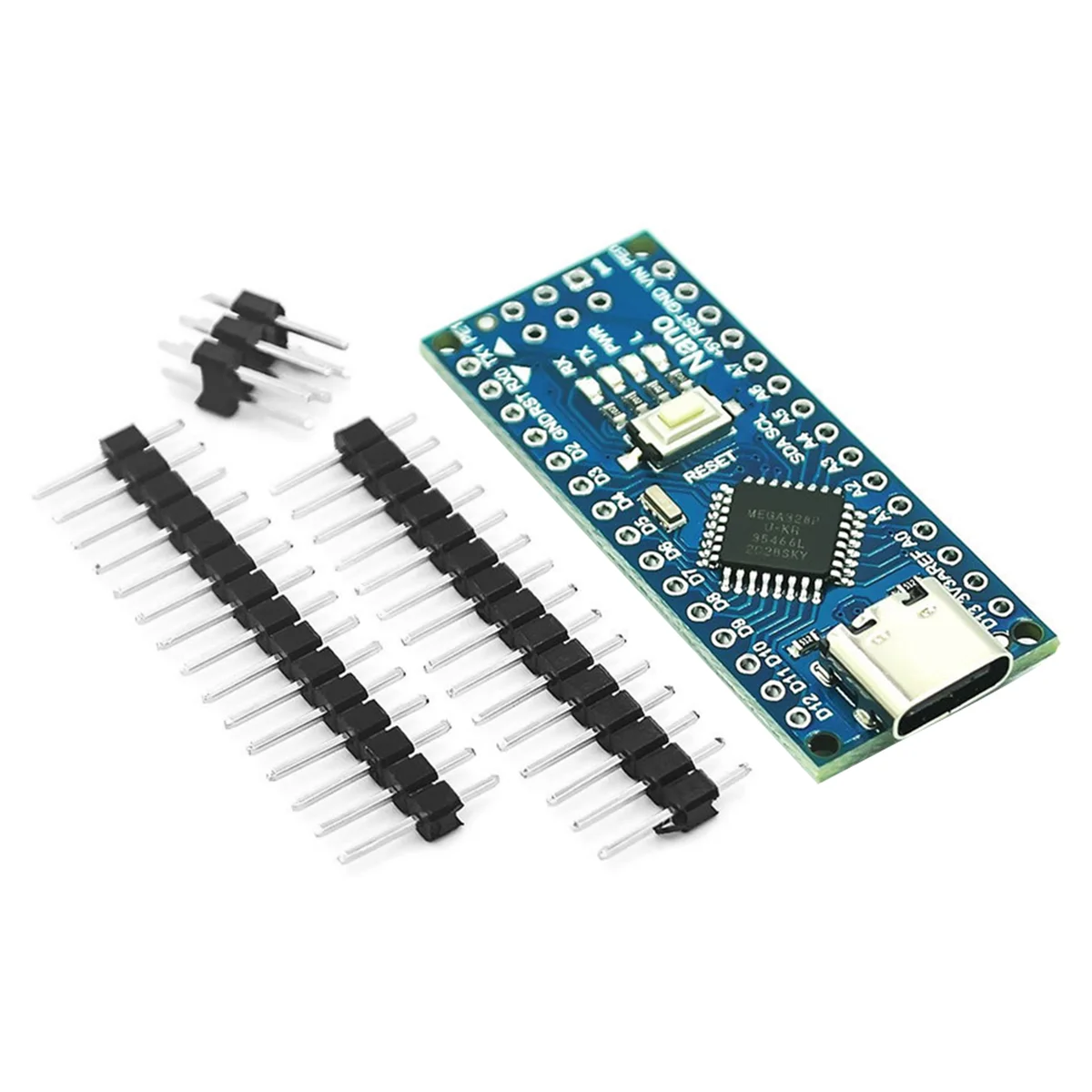 T07C-For Nano V3.0 Development Board ATMEGA328P Controller Module PCB Development Board TYPE-C-Port
T07C-For Nano V3.0 Development Board ATMEGA328P Controller Module PCB Development Board TYPE-C-Port