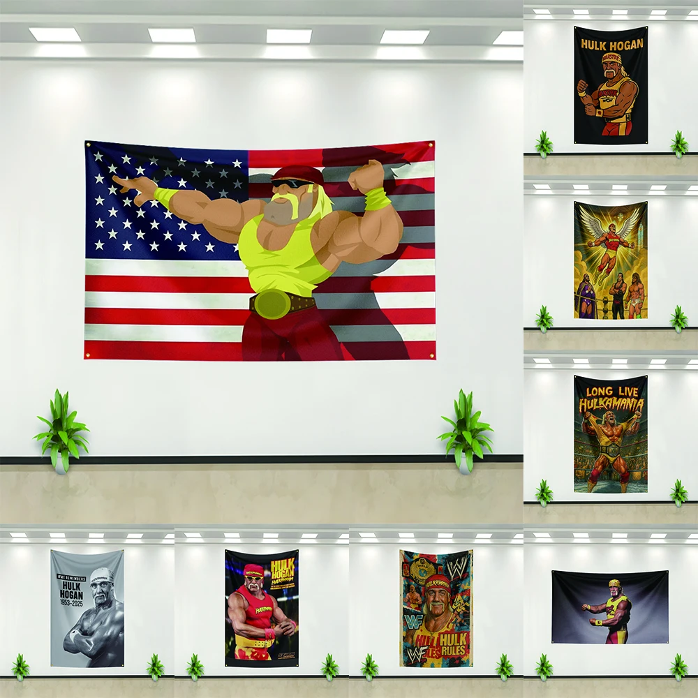 H-Hulk Hogans Flag Boxer Banner 3x5ft Wall Hanging Covering Concert Flag Background Wall Tapestry Bedroom Decoration
H-Hulk Hogans Flag Boxer Banner 3x5ft Wall Hanging Covering Concert Flag Background Wall Tapestry Bedroom Decoration