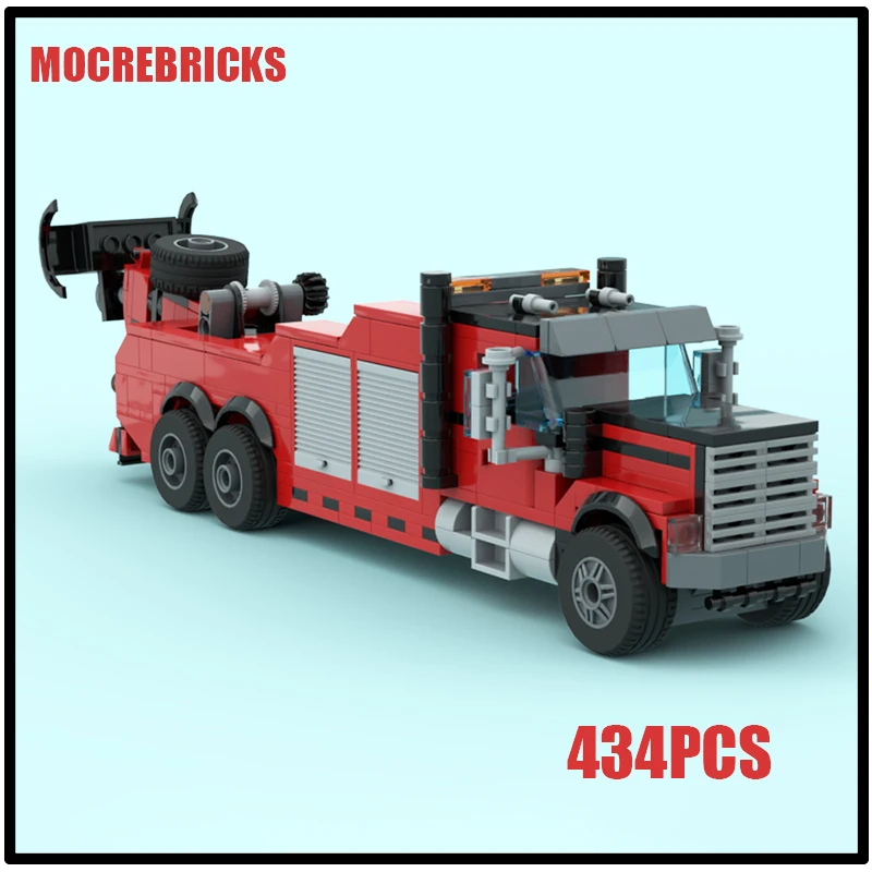 MOC City Engineering Off-Road Wrecker Буксировочный грузовик Строительные блоки Наборы моделей для сборки Детские технические кирпичи Игрушки Рождественские подарки
MOC City Engineering Off-Road Wrecker Буксировочный грузовик Строительные блоки Наборы моделей для сборки Детские технические кирпичи Игрушки Рождественские подарки