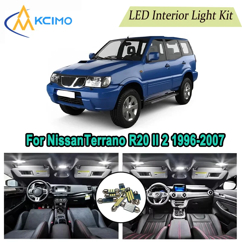 Canbus LED Kit Interior Light Bulbs For Nissan Terrano R20 II 2 1996-2007,Door Lights Super Bright Light Set Easy Install
Canbus LED Kit Interior Light Bulbs For Nissan Terrano R20 II 2 1996-2007,Door Lights Super Bright Light Set Easy Install