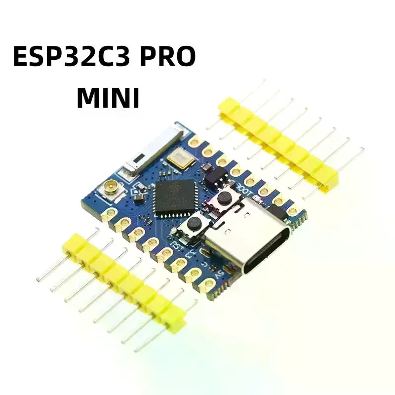 1 Set WiFi Bluetooth Module ESP32C3 PRO MINI Development Board With ESP32-C3FH4 Chip Onboard Technology For Electronics Projects
1 Set WiFi Bluetooth Module ESP32C3 PRO MINI Development Board With ESP32-C3FH4 Chip Onboard Technology For Electronics Projects