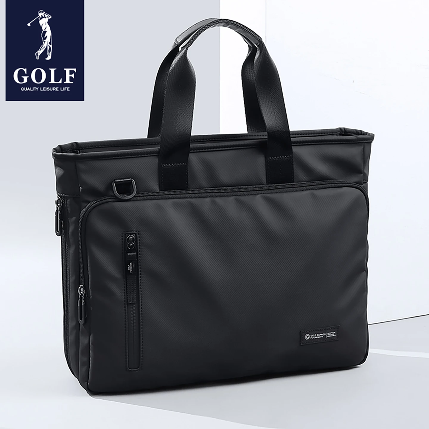 GOLF Men's Casual Briefcase Bag Waterproof Oxford Cloth Handbag Lightweight Travel Shoulder Bag 15.6" Laptop Bag
GOLF Men's Casual Briefcase Bag Waterproof Oxford Cloth Handbag Lightweight Travel Shoulder Bag 15.6" Laptop Bag