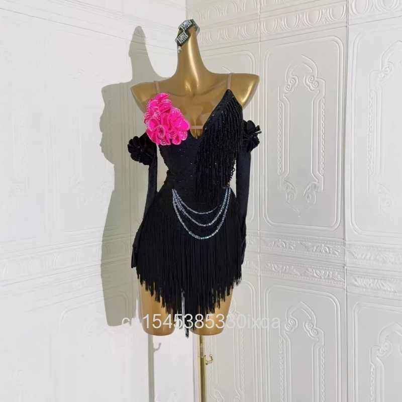 New Adult Latin Dance Spring Sequins Tassel Dress Dance Dress Party Dress Stage Suit Competition Suit
New Adult Latin Dance Spring Sequins Tassel Dress Dance Dress Party Dress Stage Suit Competition Suit