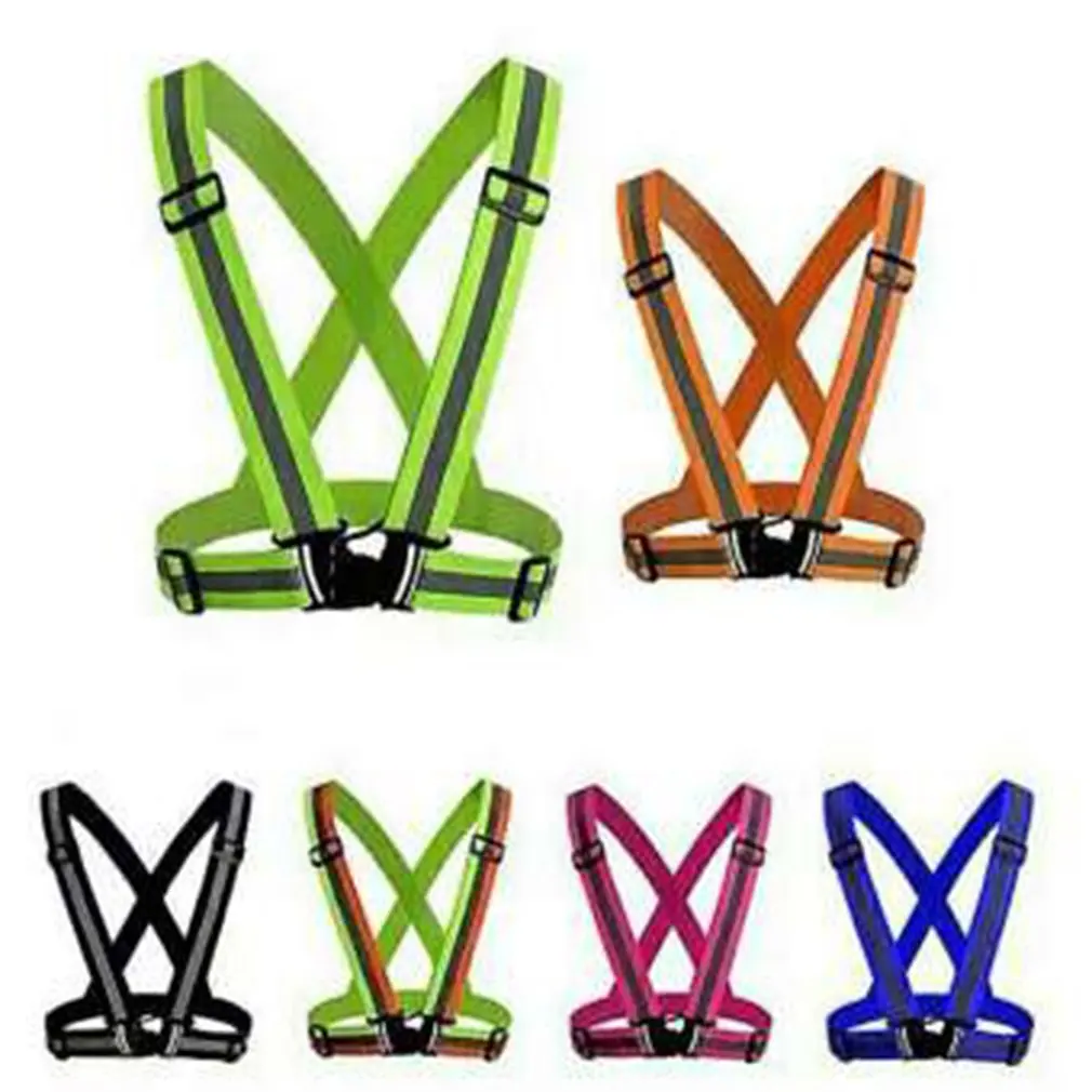 Highlight Reflective Straps Night Running Riding Clothing Vest Adjustable Safety Vest Elastic Band For Adults and Children Hot
Highlight Reflective Straps Night Running Riding Clothing Vest Adjustable Safety Vest Elastic Band For Adults and Children Hot