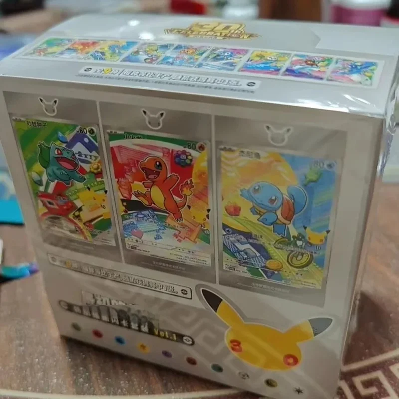 Genuine Pokemon Trading Card Ptcg 30th Anniversary Celebration Gem Pack Simplified Chinese Version Pkm Collection For Fans Gifts
Genuine Pokemon Trading Card Ptcg 30th Anniversary Celebration Gem Pack Simplified Chinese Version Pkm Collection For Fans Gifts