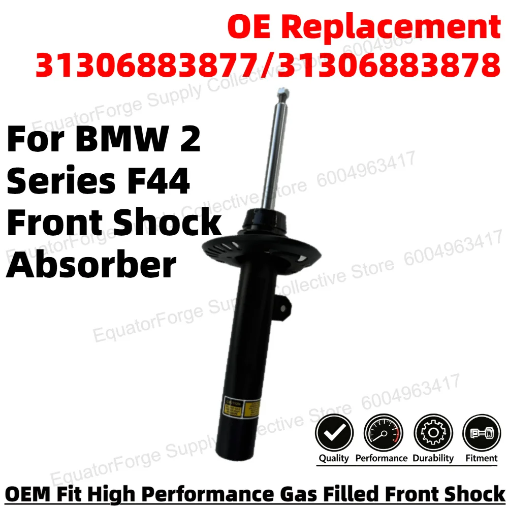 Comfortable Smooth Front Shock Absorber for BMW 2 Series F44 OEM-Spec Durable OE Replacement 31306883877/31306883878
Comfortable Smooth Front Shock Absorber for BMW 2 Series F44 OEM-Spec Durable OE Replacement 31306883877/31306883878