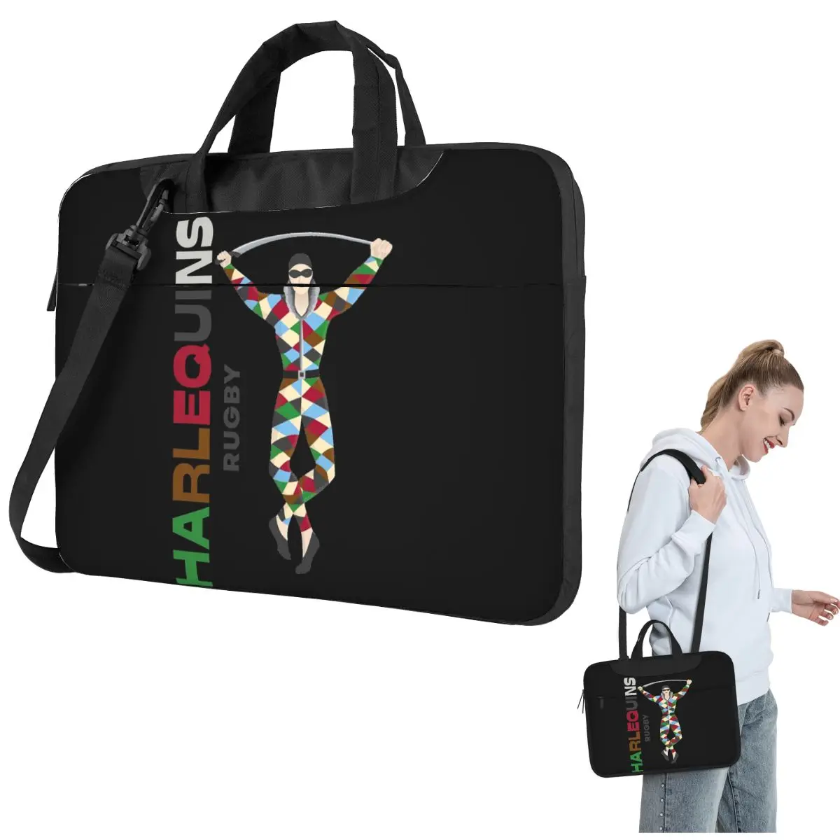 Harlequins Rugby Essential Laptop Bag Protective Case Computer Bag 13 14 15.6 Inch Crossbody Laptop Pouch For Macbook Pro Air
Harlequins Rugby Essential Laptop Bag Protective Case Computer Bag 13 14 15.6 Inch Crossbody Laptop Pouch For Macbook Pro Air