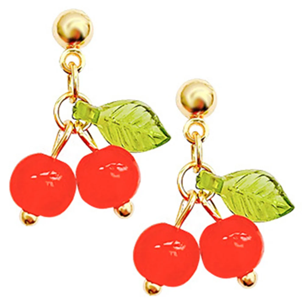 Cherry Earrings Fine Workmanship Dangle Sweetheart Jewelry for Women Fruit Drop Alloy Creative
Cherry Earrings Fine Workmanship Dangle Sweetheart Jewelry for Women Fruit Drop Alloy Creative