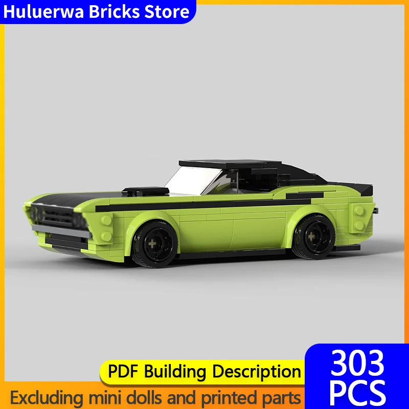 Speed Hypercar Model MOC Building Bricks Challenger T/A Muscle Car Modular Technology Gifts Holiday Assemble Children Toys Suit
Speed Hypercar Model MOC Building Bricks Challenger T/A Muscle Car Modular Technology Gifts Holiday Assemble Children Toys Suit