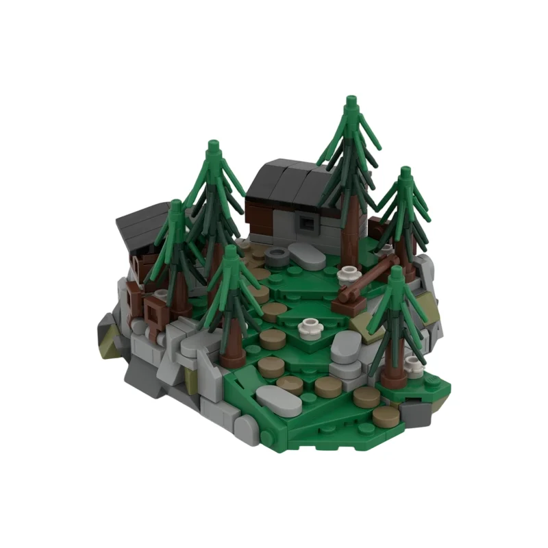 Mini Architecture Model Rock Ridge Chalet MOC Building Blocks Rustic Mountain Cabin DIY Assemble Display Toy
Mini Architecture Model Rock Ridge Chalet MOC Building Blocks Rustic Mountain Cabin DIY Assemble Display Toy