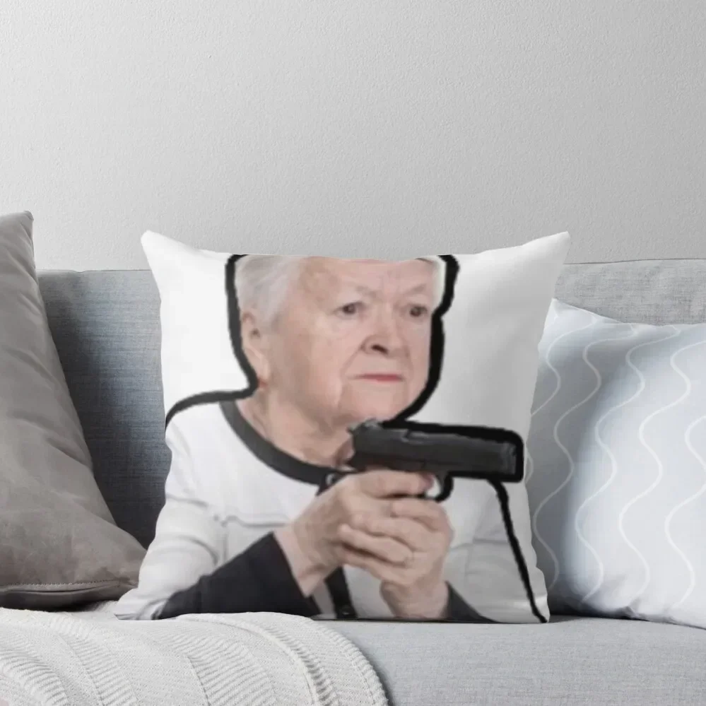 Old Woman with Gun Meme Throw Pillow pillow cover christmas Luxury Pillow Case christmas ornaments 2025
Old Woman with Gun Meme Throw Pillow pillow cover christmas Luxury Pillow Case christmas ornaments 2025