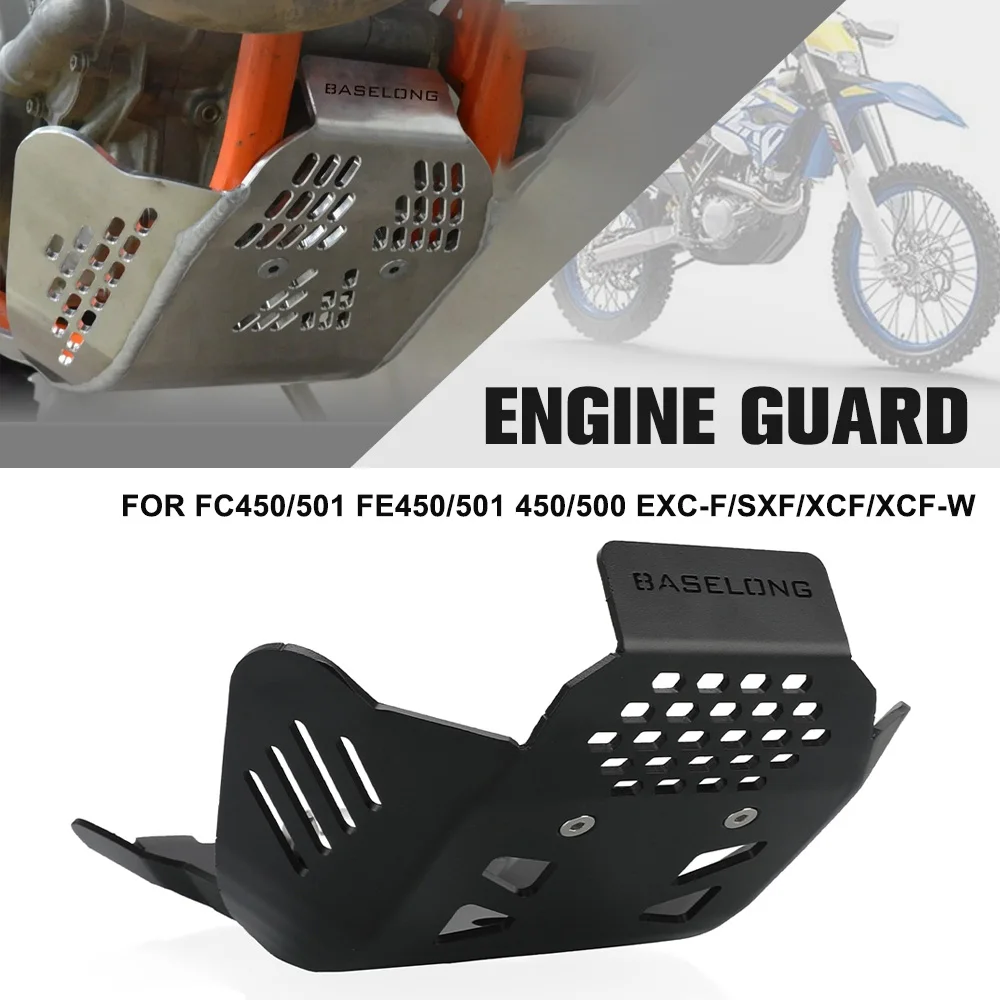 For Husaberg FE450/FE201 For Husqvarna FC450/501 FE450/501 450/500 EXC-F/SXF/XCF/XCF-W Motorcycle Engine Guard Chassis Protector
For Husaberg FE450/FE201 For Husqvarna FC450/501 FE450/501 450/500 EXC-F/SXF/XCF/XCF-W Motorcycle Engine Guard Chassis Protector