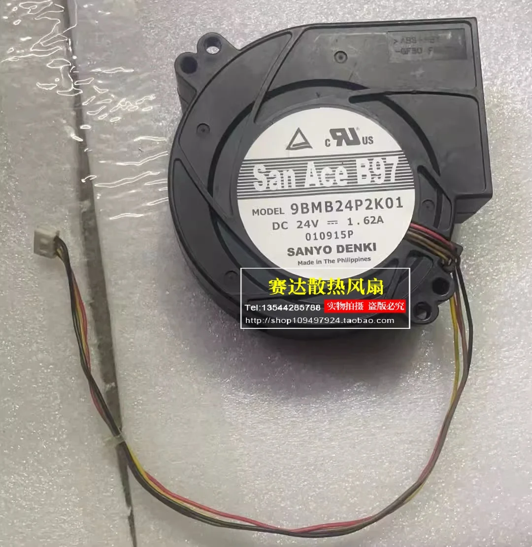 ДЛЯ SANYO San AceB97 9BMB24P2K01 9733 24 В 1,62 А турбовентилятор с большим объемом воздуха, охлаждающий вентилятор
ДЛЯ SANYO San AceB97 9BMB24P2K01 9733 24 В 1,62 А турбовентилятор с большим объемом воздуха, охлаждающий вентилятор