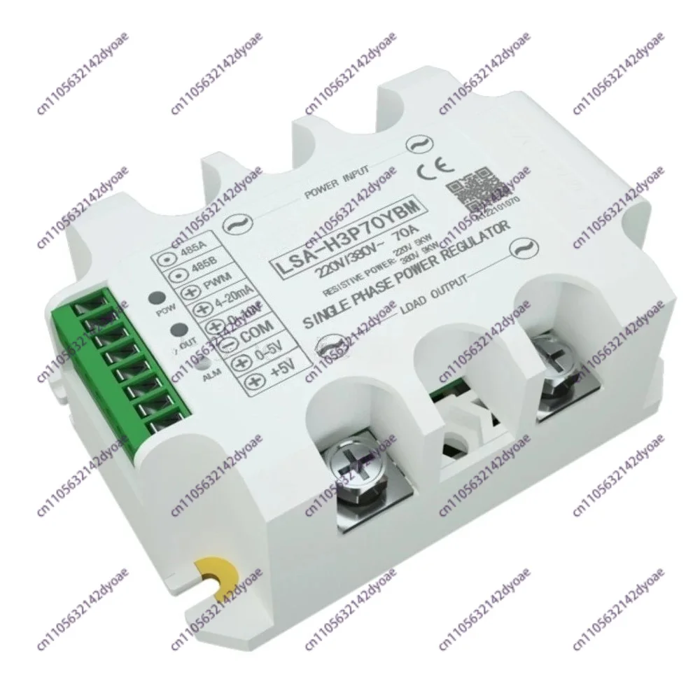 Single Phase AC Solid State Voltage Regulator Power Module by Potentiometer 0-10V 0-5V 4-20mA PWM, Optional RS485 Modbus RTU
Single Phase AC Solid State Voltage Regulator Power Module by Potentiometer 0-10V 0-5V 4-20mA PWM, Optional RS485 Modbus RTU