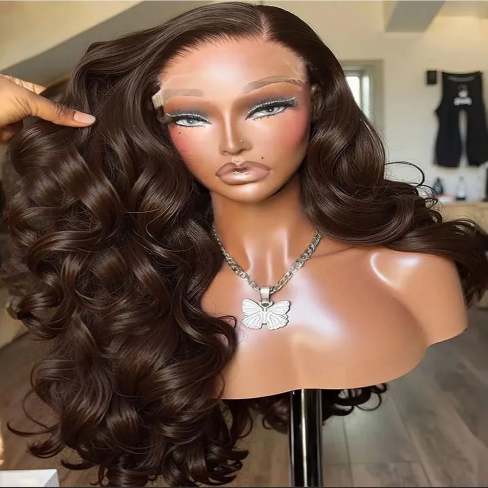 Шоколадно-коричневый парик 13x4 HD Full Lace Front из 100% бразильских человеческих волос, волнистый, для женщин, предварительно выщипанный, гладкий и блестящий, плотность 250%
Шоколадно-коричневый парик 13x4 HD Full Lace Front из 100% бразильских человеческих волос, волнистый, для женщин, предварительно выщипанный, гладкий и блестящий, плотность 250%