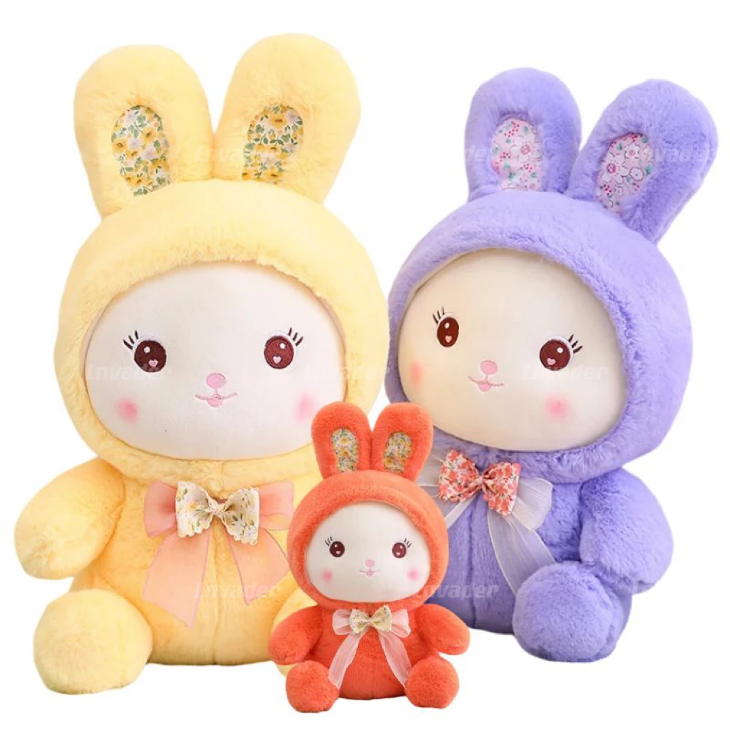 Cartoon Rabbit Plush Toy Stuffed Candy Color Animal Soft Pillow Bunny With Bowknot Baby Appease Doll Kids Girls Birthday Gift
Cartoon Rabbit Plush Toy Stuffed Candy Color Animal Soft Pillow Bunny With Bowknot Baby Appease Doll Kids Girls Birthday Gift